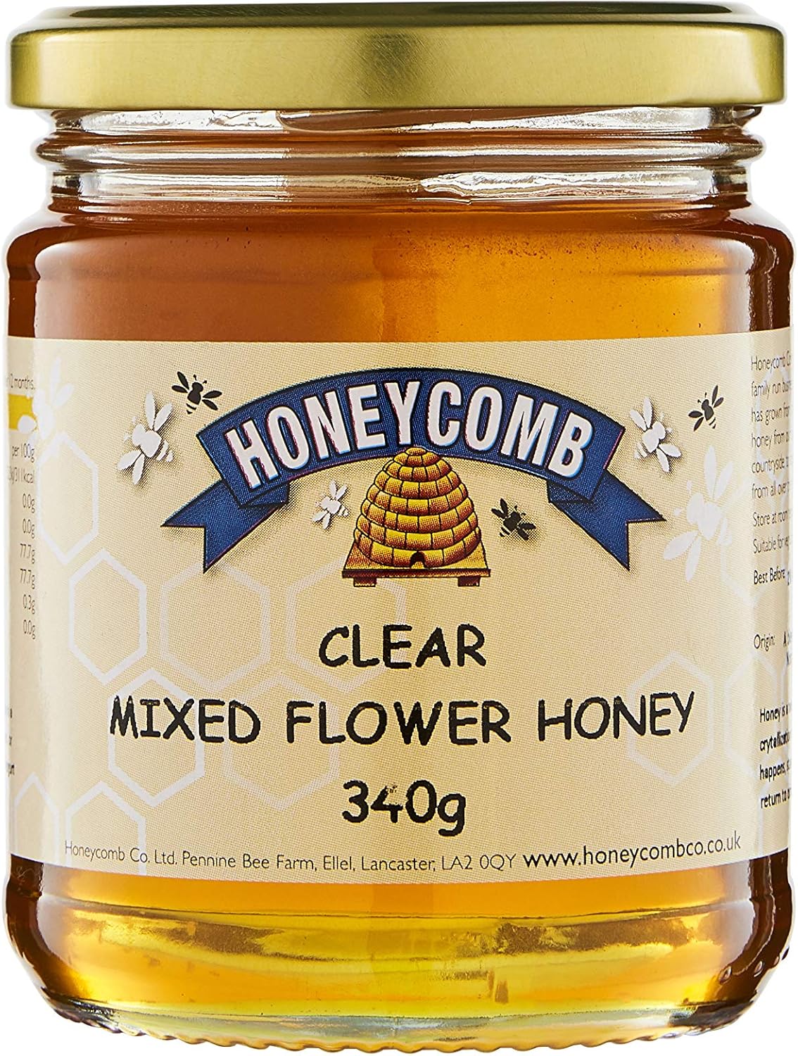 Clear Mixed Flower Honey, 340g Amazon.co.uk Grocery