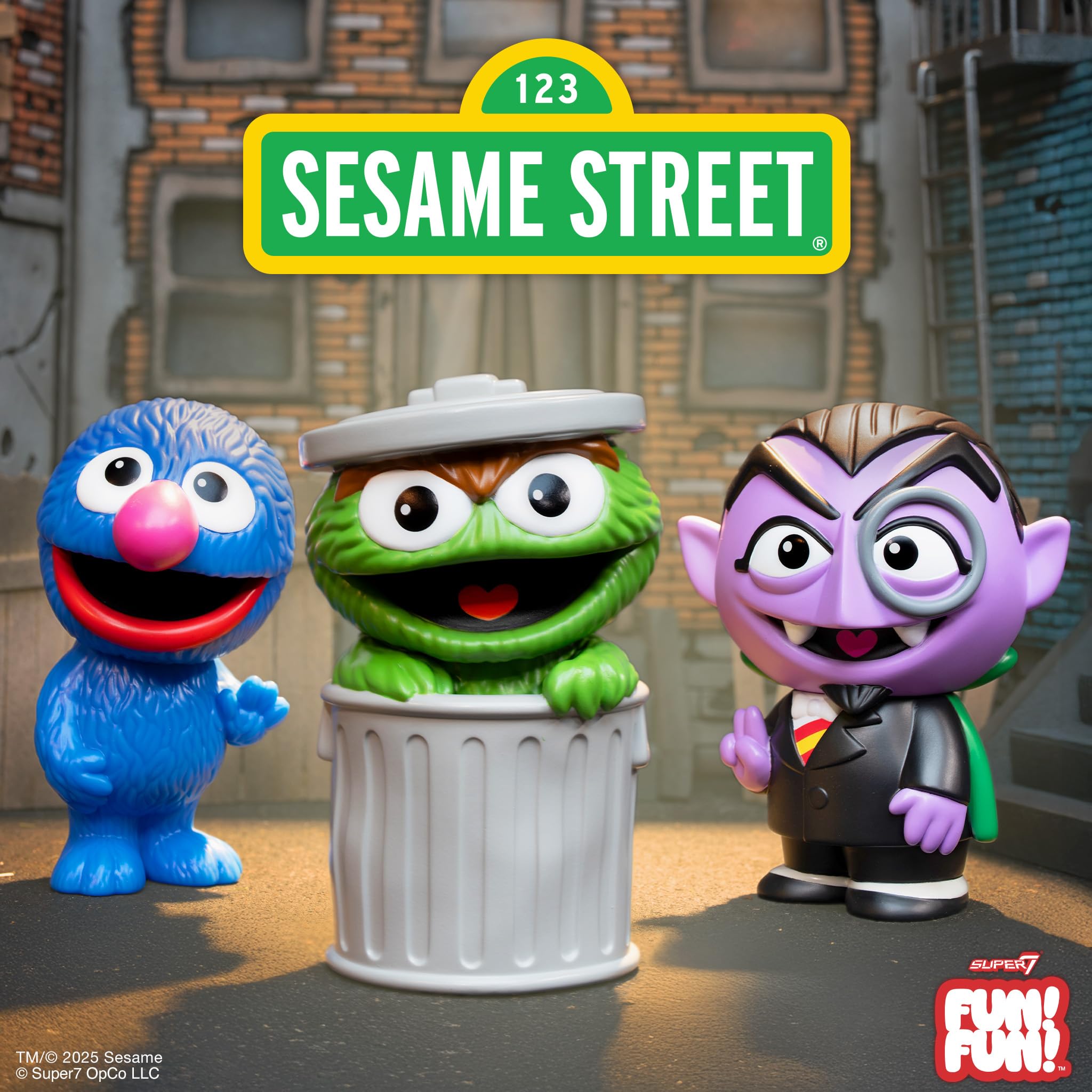 Sesame Street Fun! Fun! Wave 01 - Count VON Count, Figures
