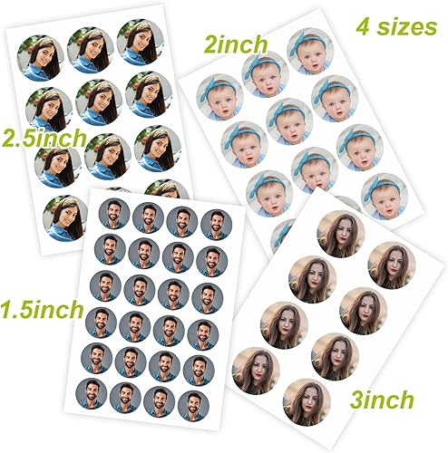 Miniatura 6 de Fotos comestibles personalizadas, adornos de bebida con foto personalizada (personalizado)