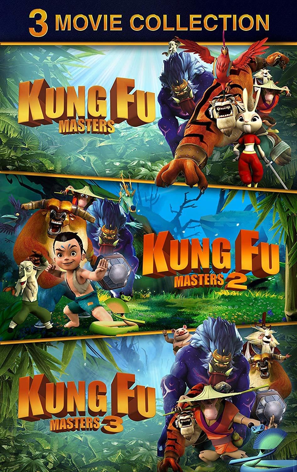 Kung Fu Masters 1+2+3 colección para tardes de cine de acción en casa 1