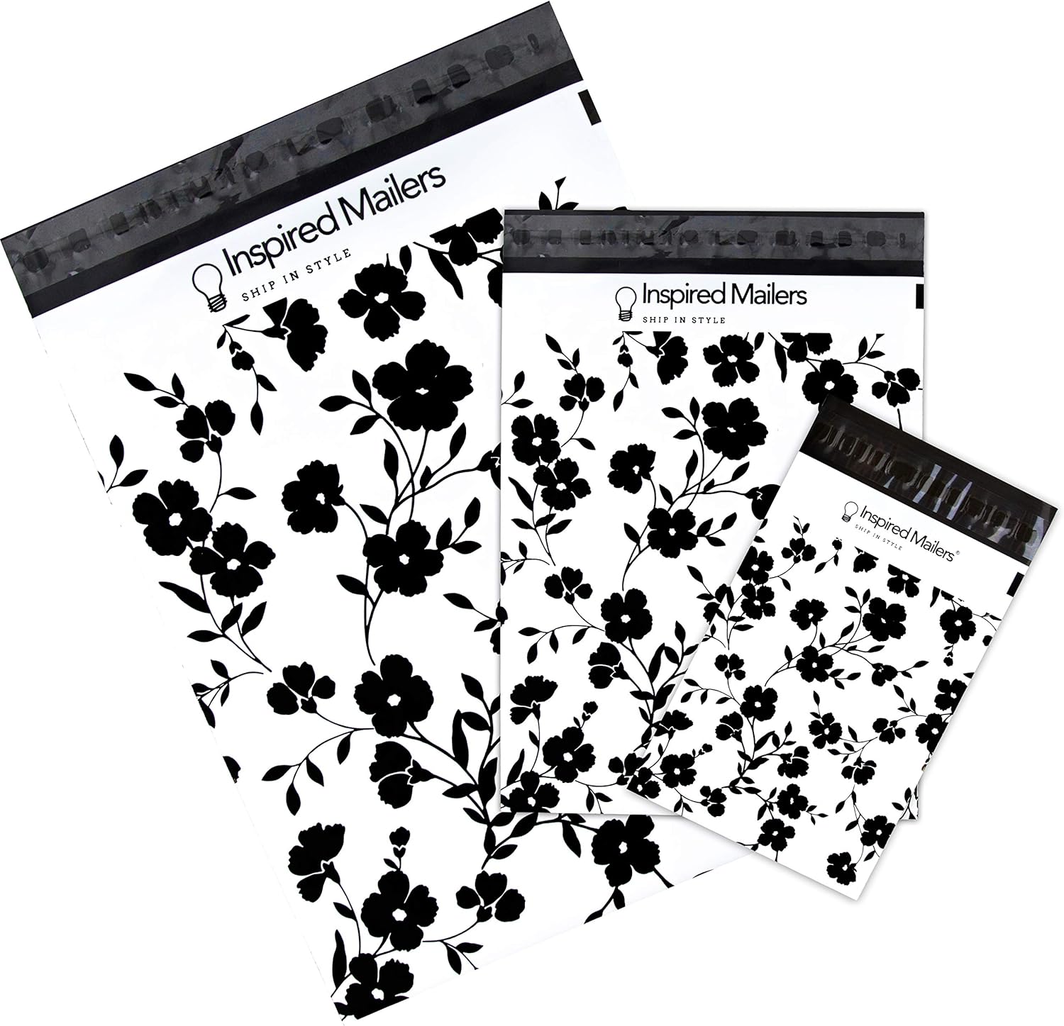 Inspired Mailers Poly Mailers Variety Pack of 30 (10