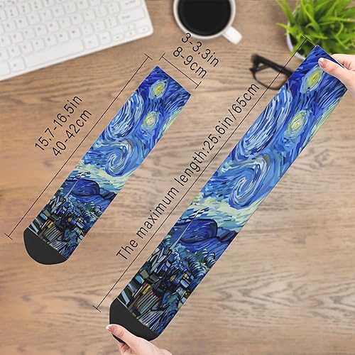 Vista 3 de Funny Socks,Socks for MenWomen Gift Novelty Crew Crazy Tube Socks