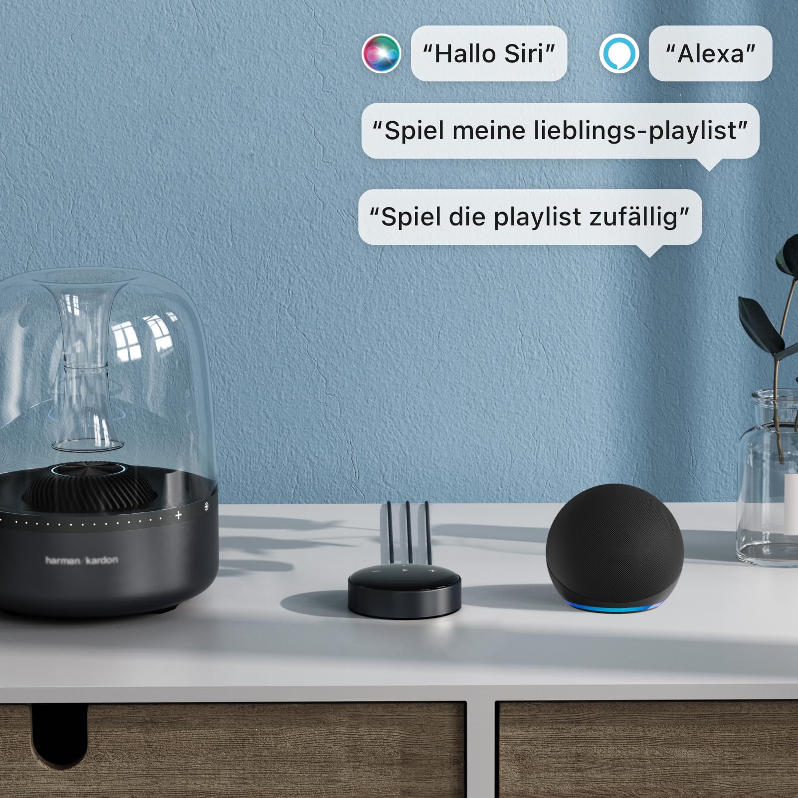 WiiM Mini AirPlay 2 Wireless Audio Streamer Multiroom Stereo Vorverstärker Hi-Res Audio