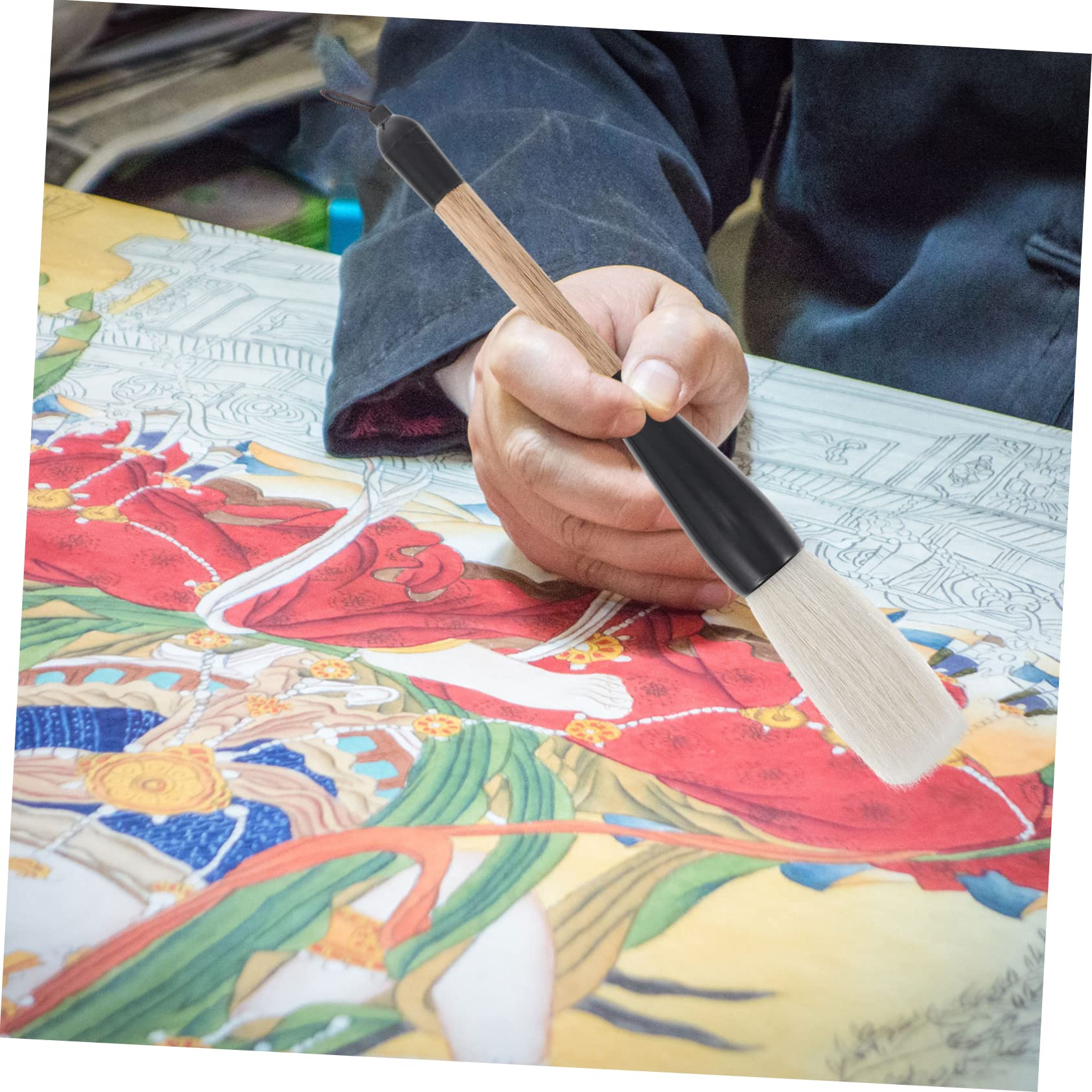 DOITOOL Large Calligraphy Brush for Students DIY Calligraphy Pen for Chinese Writing Durable Smooth Design for Couplets Painting