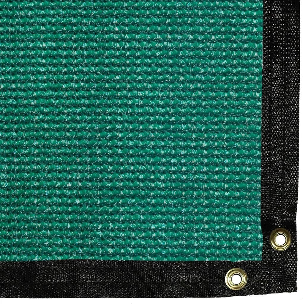 Be Cool Solutions 70% Green Outdoor Sun Shade Canopy: UV Protection Shade Cloth| Lightweight, Easy Setup Mesh Canopy Cover with Grommets| Sturdy, Durable Shade Fabric for Garden, Patio & Porch 12'x12'