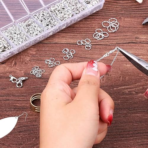 Miniatura 2 de Alicates de Punta de Aguja de 4.5 Pulgadas Alicates de Joyería de Súper Precisión Herramientas para Hacer Joyas Mango de Agarre Cómodo Alicates de