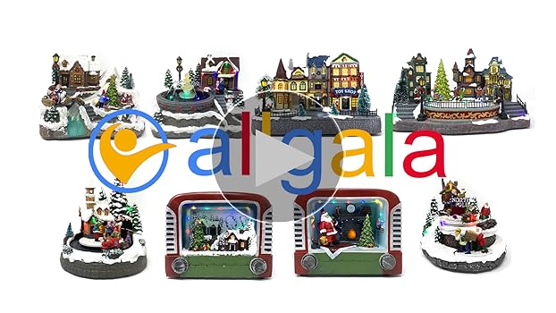Amazon.com: allgala Crafted Polyresin Christmas House