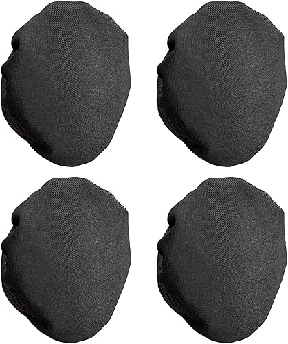 Miniatura 6 de PChero 2 pares de almohadillas para audífonos, lavables y elásticos para gimnasio, entrenamiento, aviación, carreras, juegos sobre la oreja, se