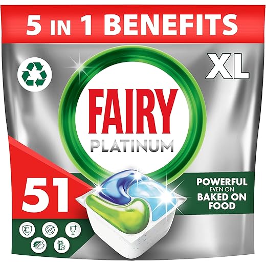 Fairy Platinum Dishwasher Tablets 51