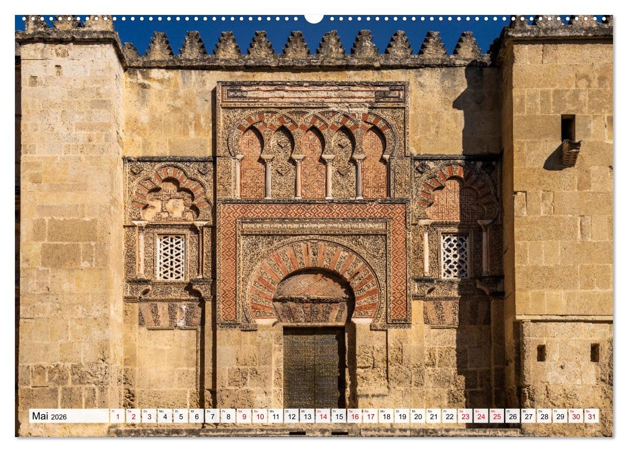 Andalusien - Cordoba (hochwertiger Premium Wandkalender 2026 DIN A2 quer), Kunstdruck in Hochglanz: Die andalusische Stadt Cordoba in einem ... Peter Schickert. (CALVENDO Orte)