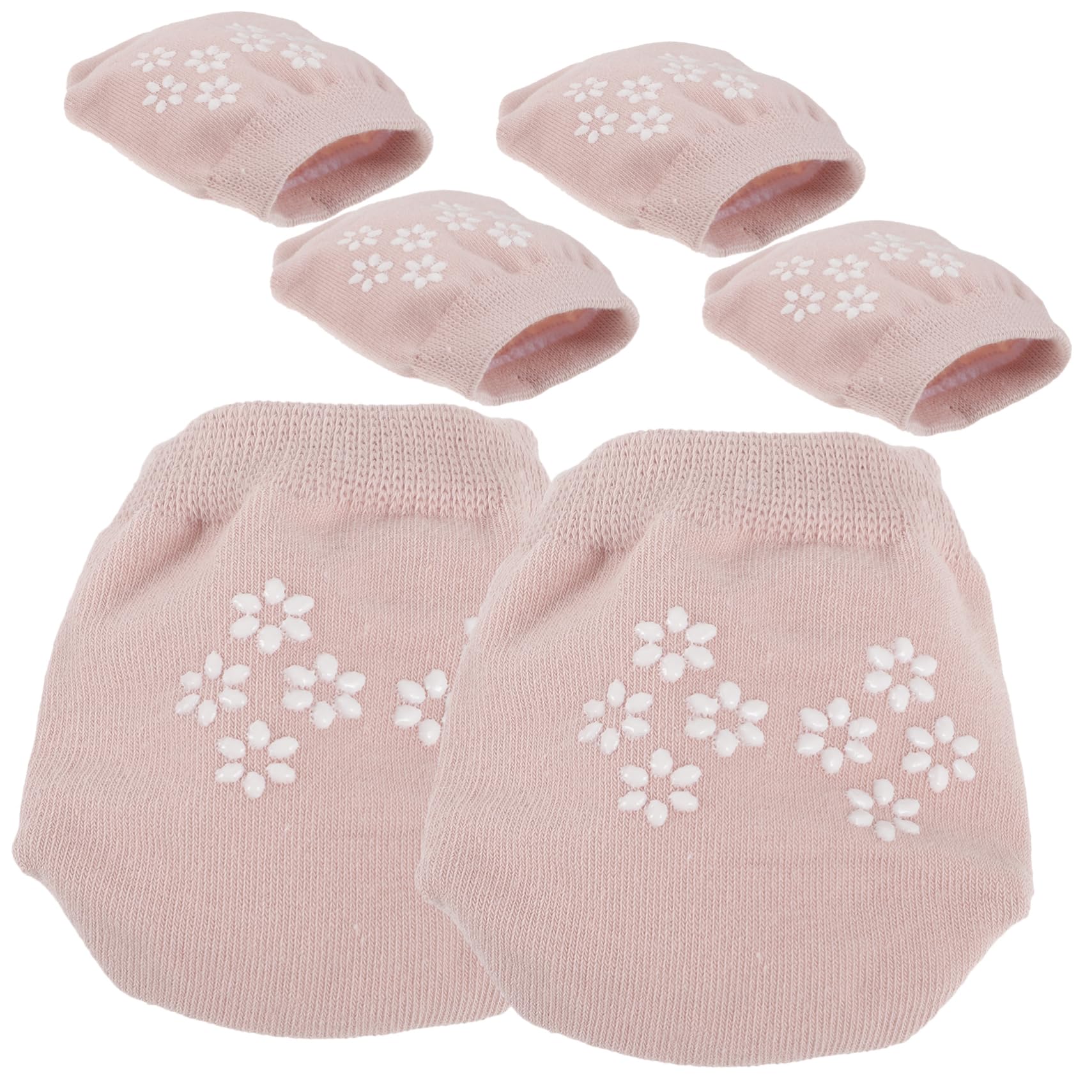 BESTYASH 6 Pairs Breathable Forefoot Socks for Women of Comfortable Half Socks Skid Design for High Heels and Summer Wear Blend Suitable for Various Shoe Types