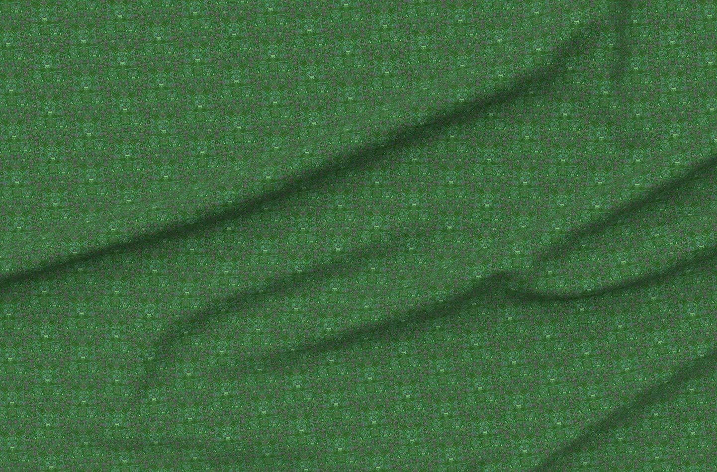 Spoonflower Fabric - Tiny Sugar Skulls Green Pink Calaveras Mexican Halloween Day Dead Printed on Petal Signature Cotton Fabric Fat Quarter - Sewing Quilting Apparel Crafts Decor