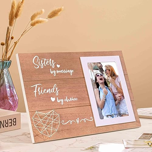 Miniatura 198 de NZY Regalos de aniversario, cumpleaños, San Valentín, Navidad, marco de regalo para novio, novia, marido, esposa, pareja, mejor amigo, único