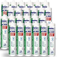 Vista 8 de Apel Sellador de silicona transparente multiusos impermeable (1 x 10.5 onzas líquidas), 100% silicona para calafatear, resistente a la intemperie