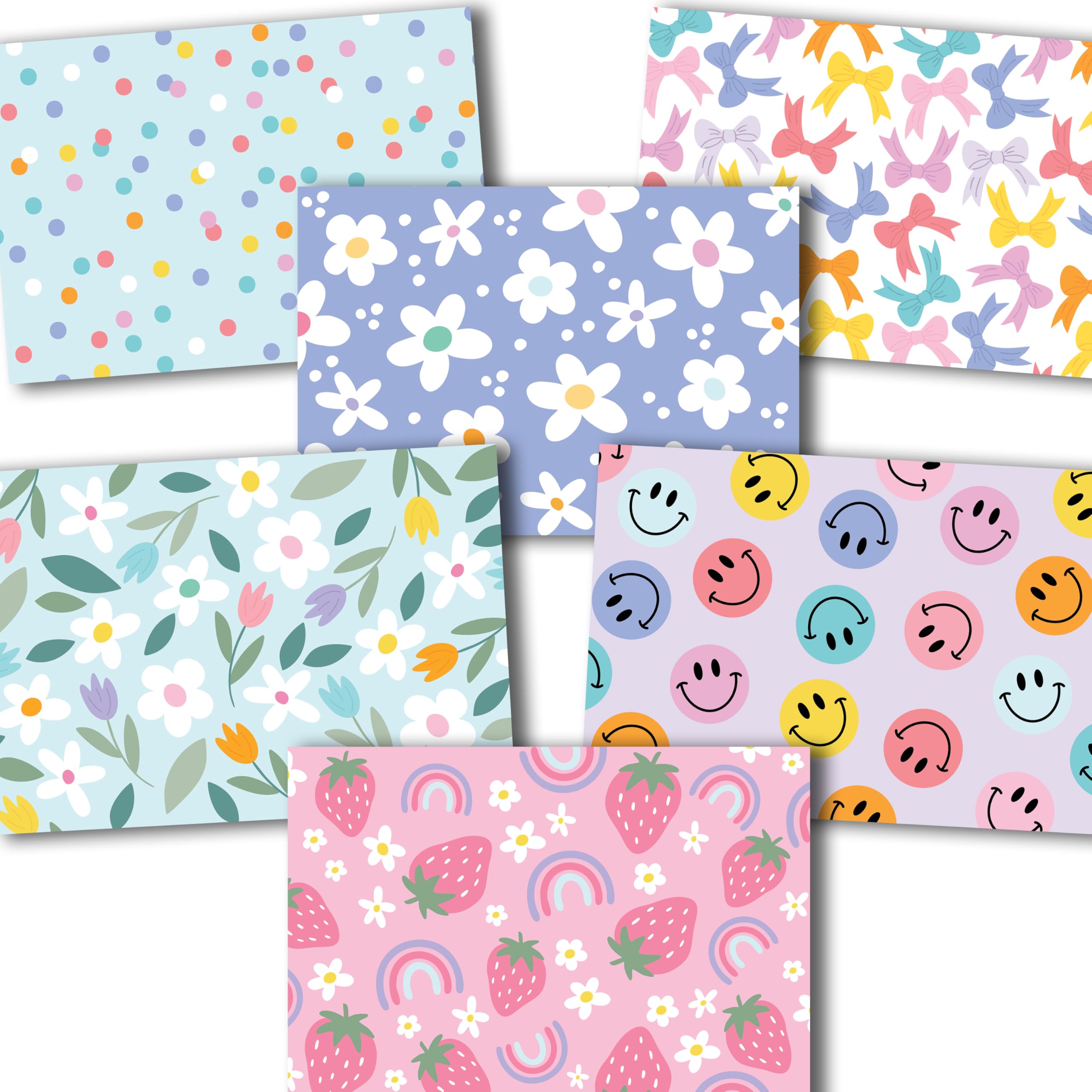 Hadley Designs Blank Cards and Envelopes 4x6 – 24 Greeting Blank Notecards with Envelopes Bulk, Notecards Stationery Card Set, Stationary Note Cards,