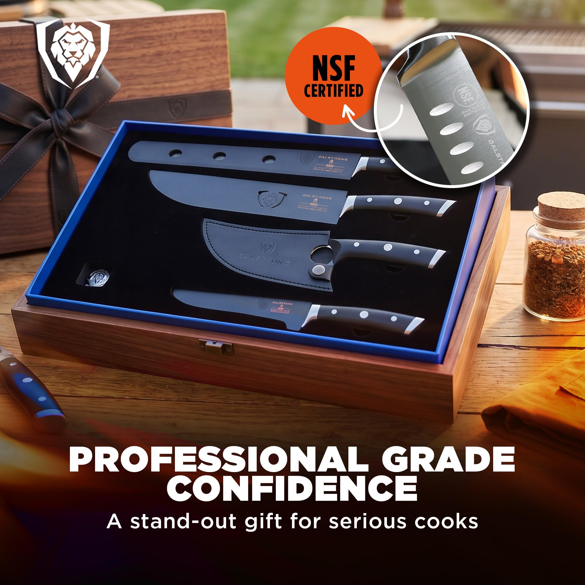 Dalstrong Carving Set - Slicing Knife & Meat Fork — Amazon image 16