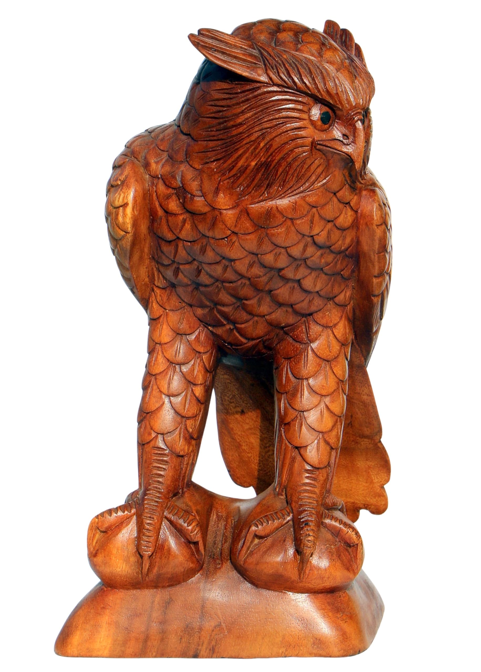 Holzfigur Bella 40 cm grande gufo in legno animali GREIF Uccello Kautz Uhu Owl eule29