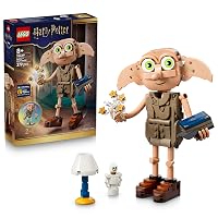 LEGO Harry Potter 2 in 1 Dobby l'Elfo Libero Giocattolo - Modello Trasformabile in Kreacher