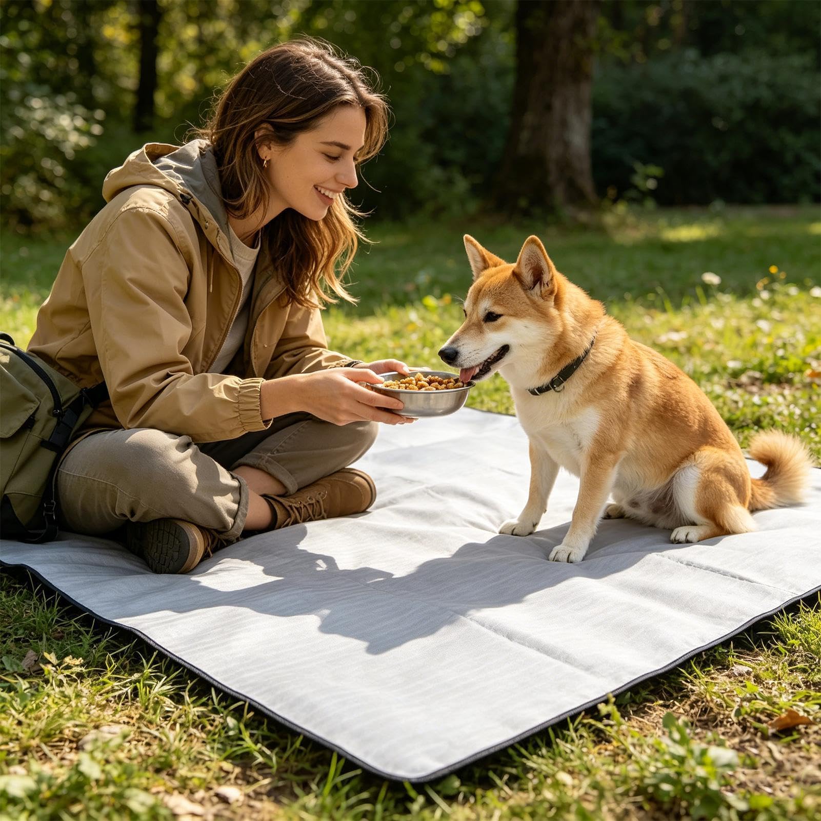 Esterilla de aluminio para camping, aislada, impermeable, manta térmica de aluminio, para excursionistas, mujeres, hombres, senderismo, festivales, pícnic, montañismo, jardín, parque