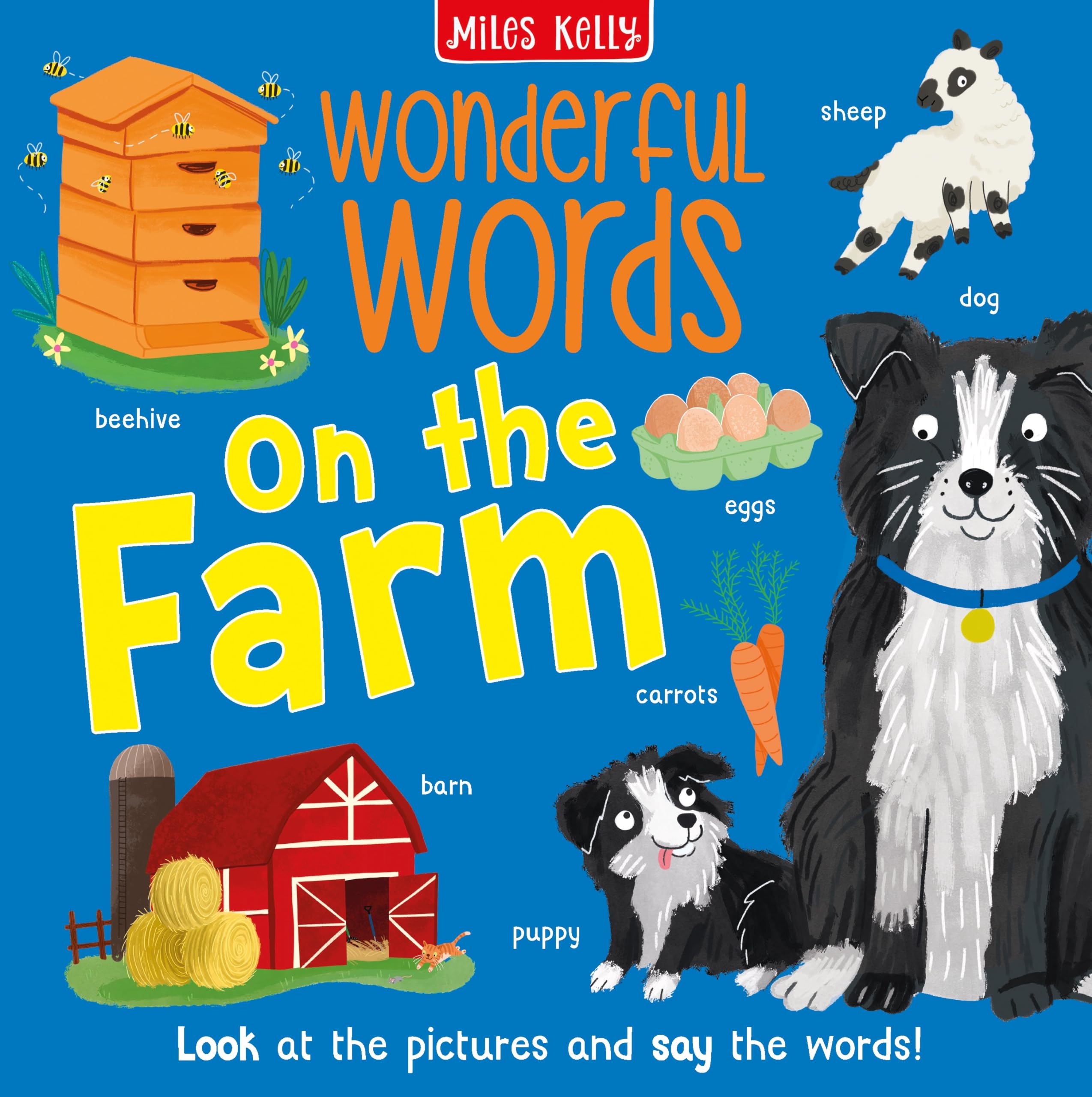 Wonderful Words: On the Farm: A Colorful Picture Book of Animals and Early Learning for Kids