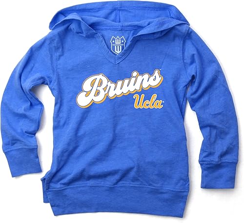 Wes and Willy NCAA - Camiseta con capucha para niñas