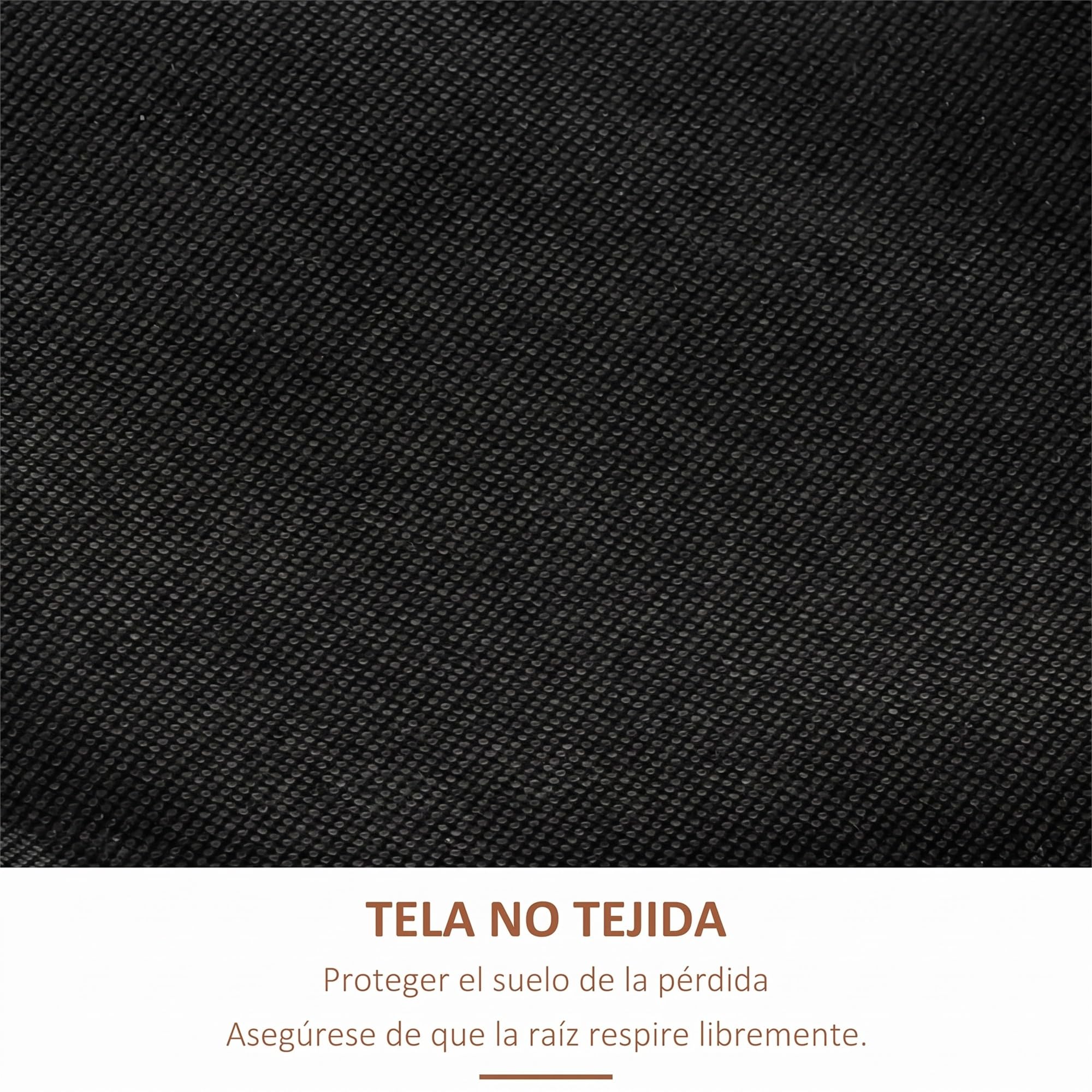 Outsunny Jardinera de Madera de 4 Niveles, 80x45x142 cm, Naranja