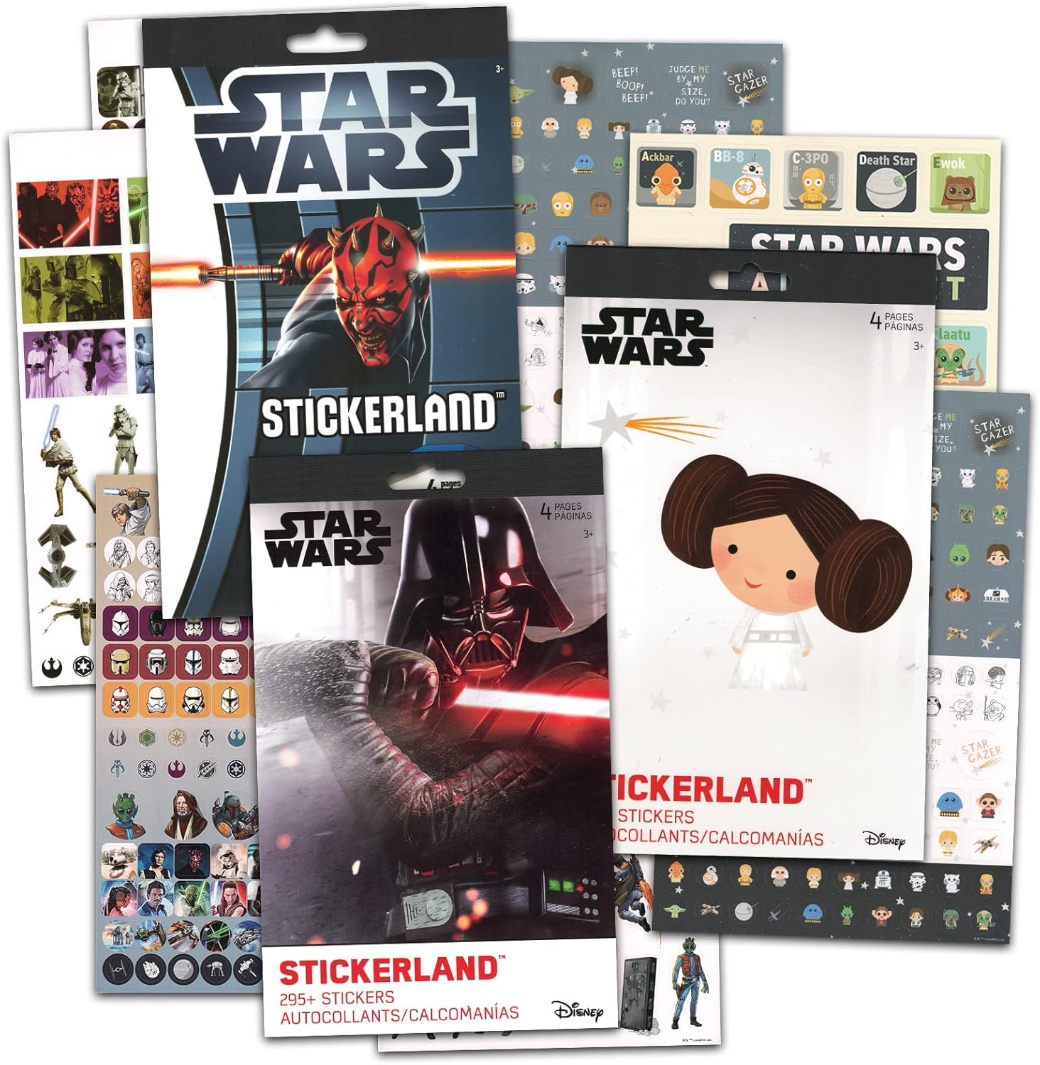 Classic Disney Star Wars Stickers Mega Birthday Party