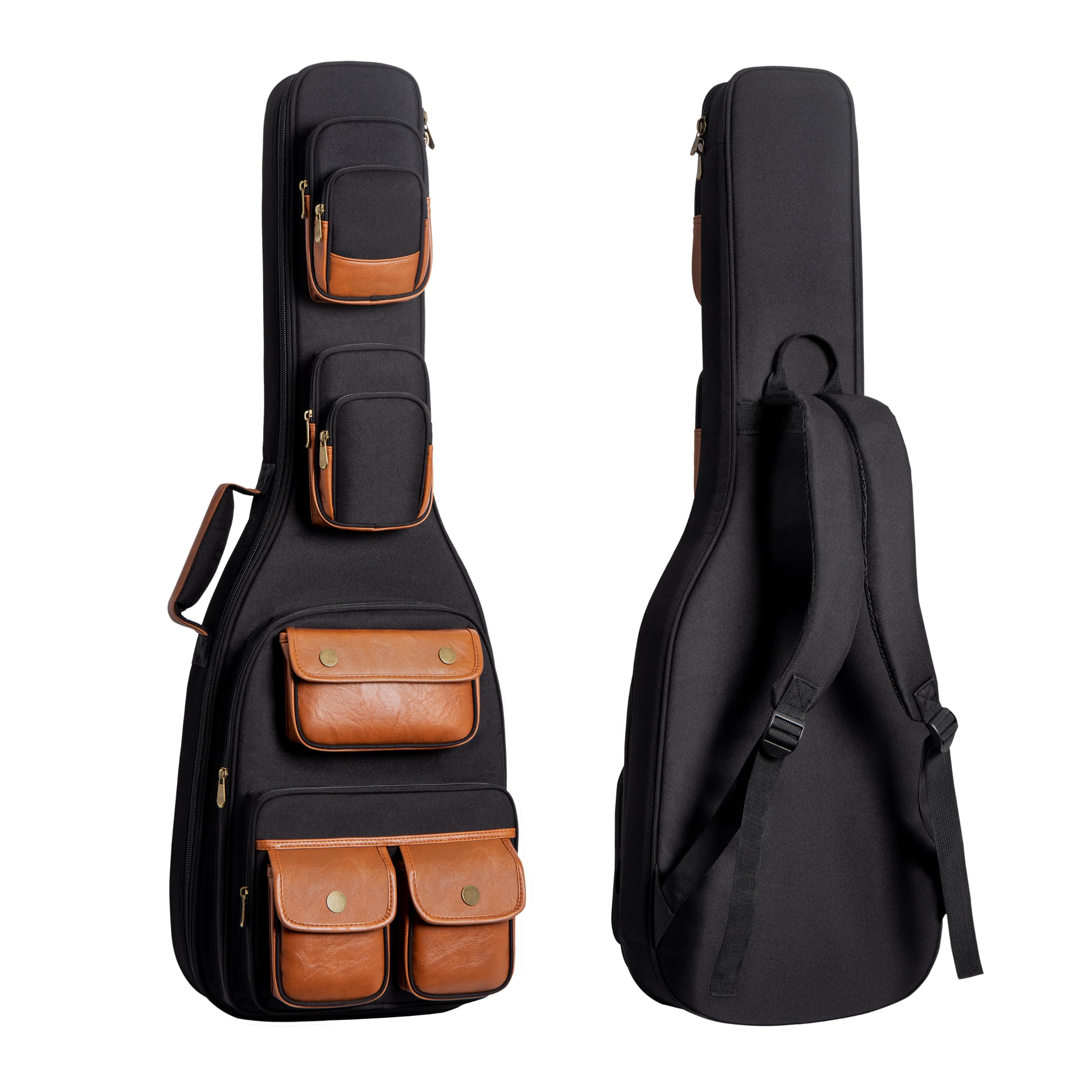 39/40" Electric Guitar Bag 900D Heavy Duty Waterproof 0.5" Padding