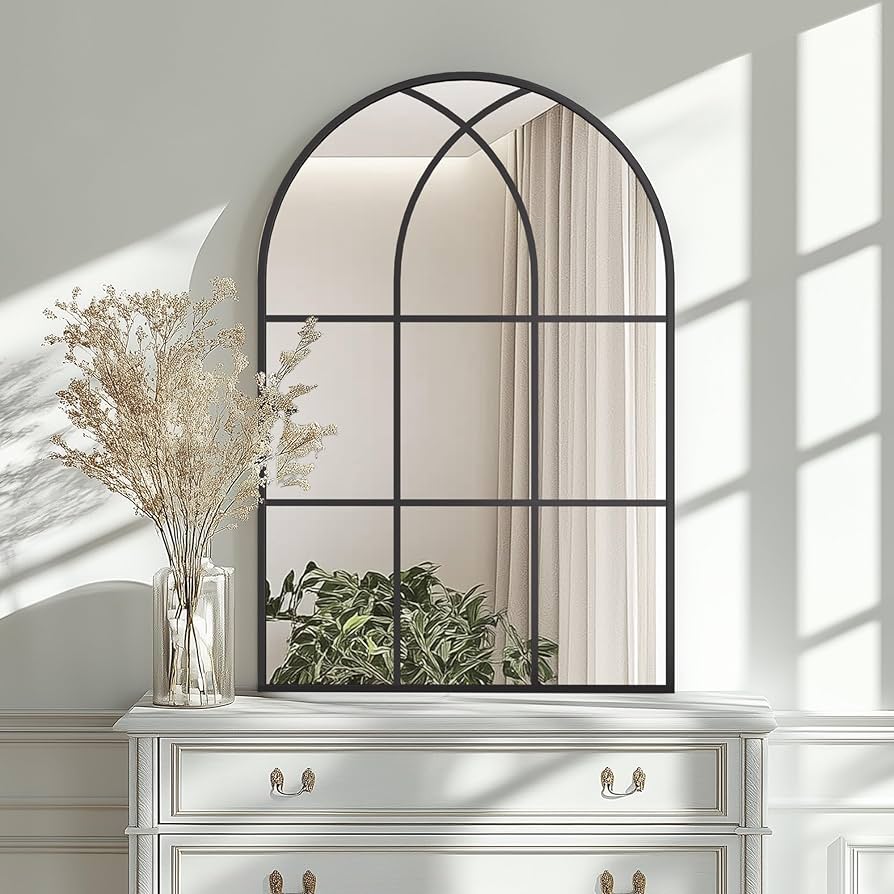 Amazon.com: Antok Arched Wall Mirror, 24''x36'' Mirrors for