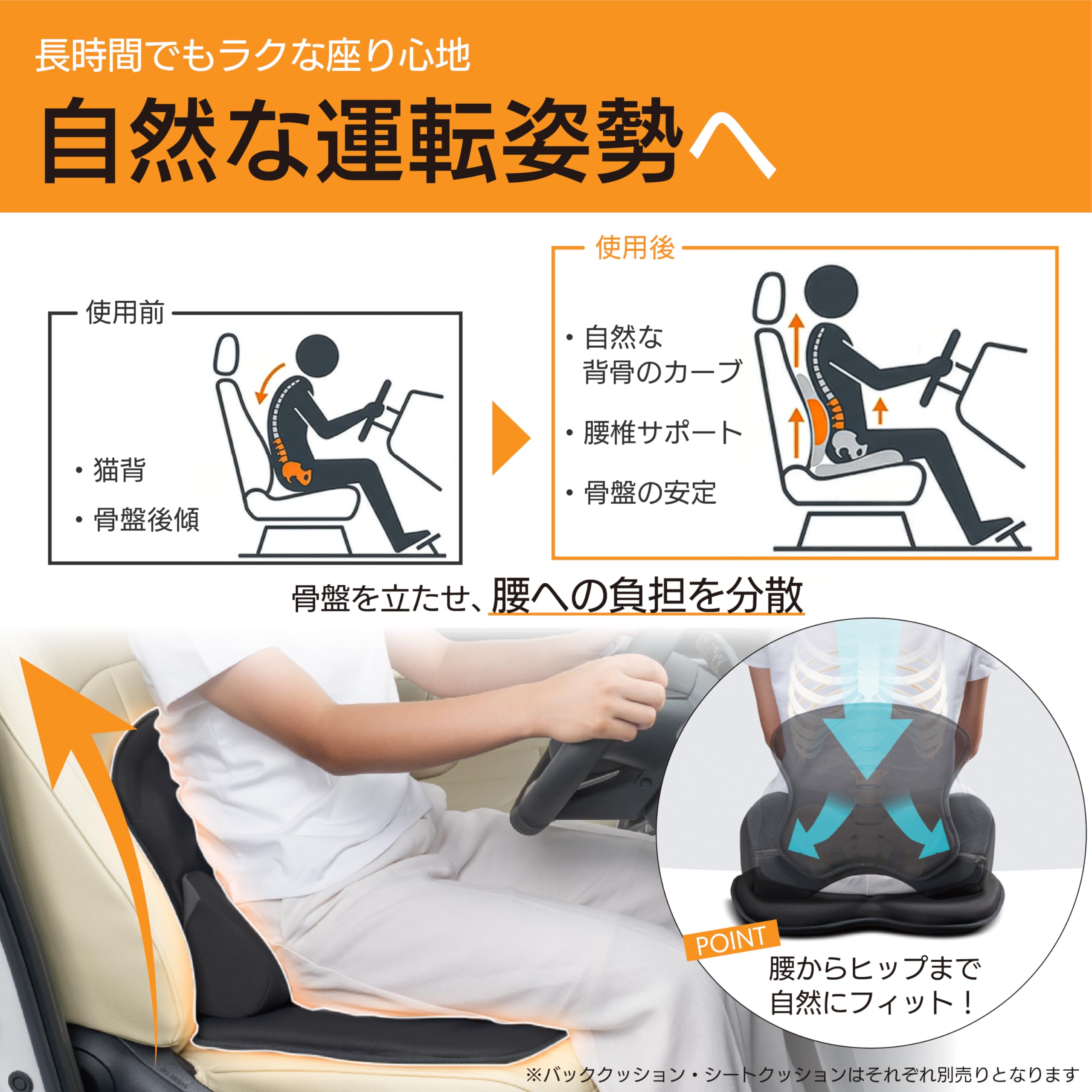 Amazon | クラッツィオ(Clazzio) リラックスジェルクッション シート