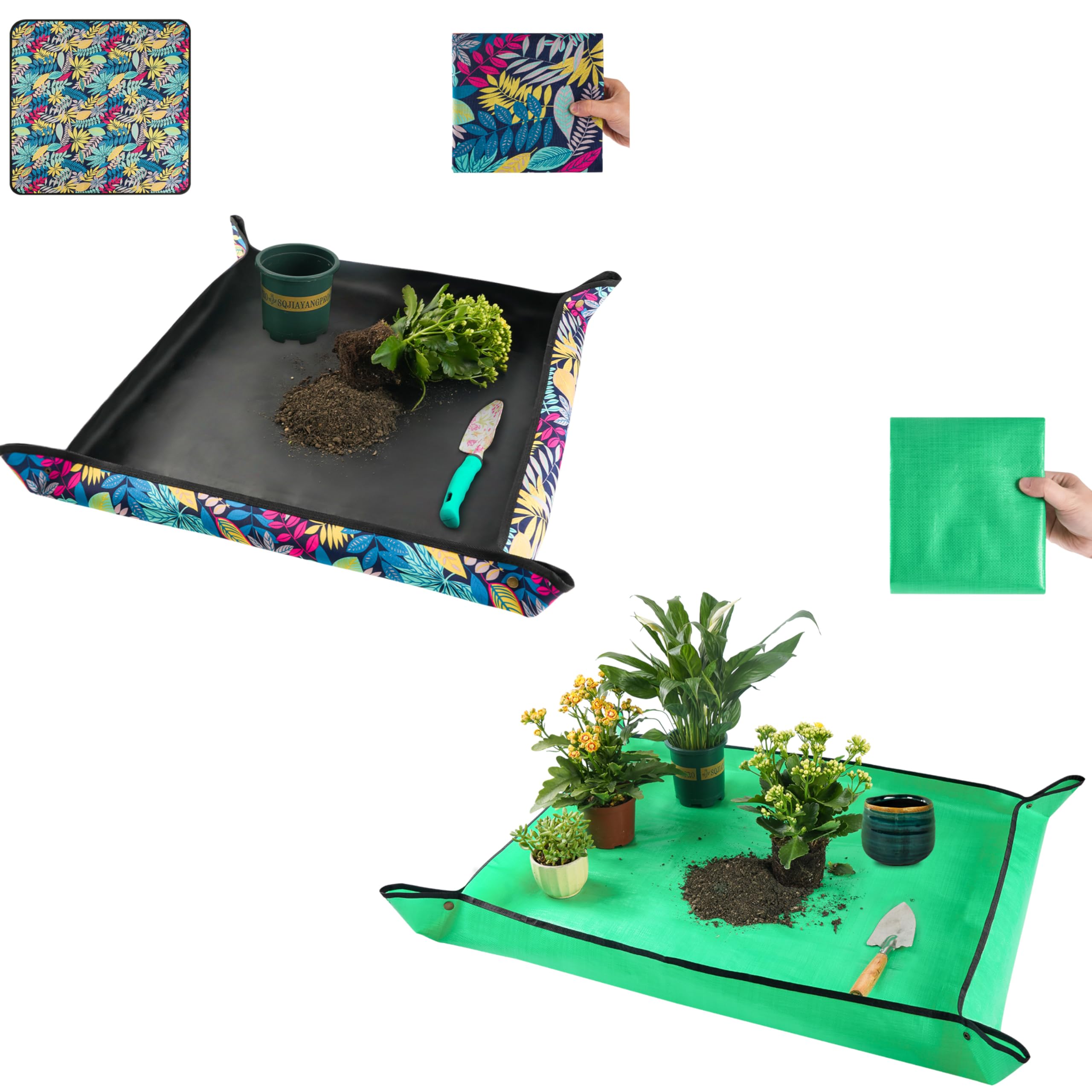 Onlysuki Repotting Mat for Indoor Plant Transplanting and Mess Control, Plant Ggift for Plant Lovers