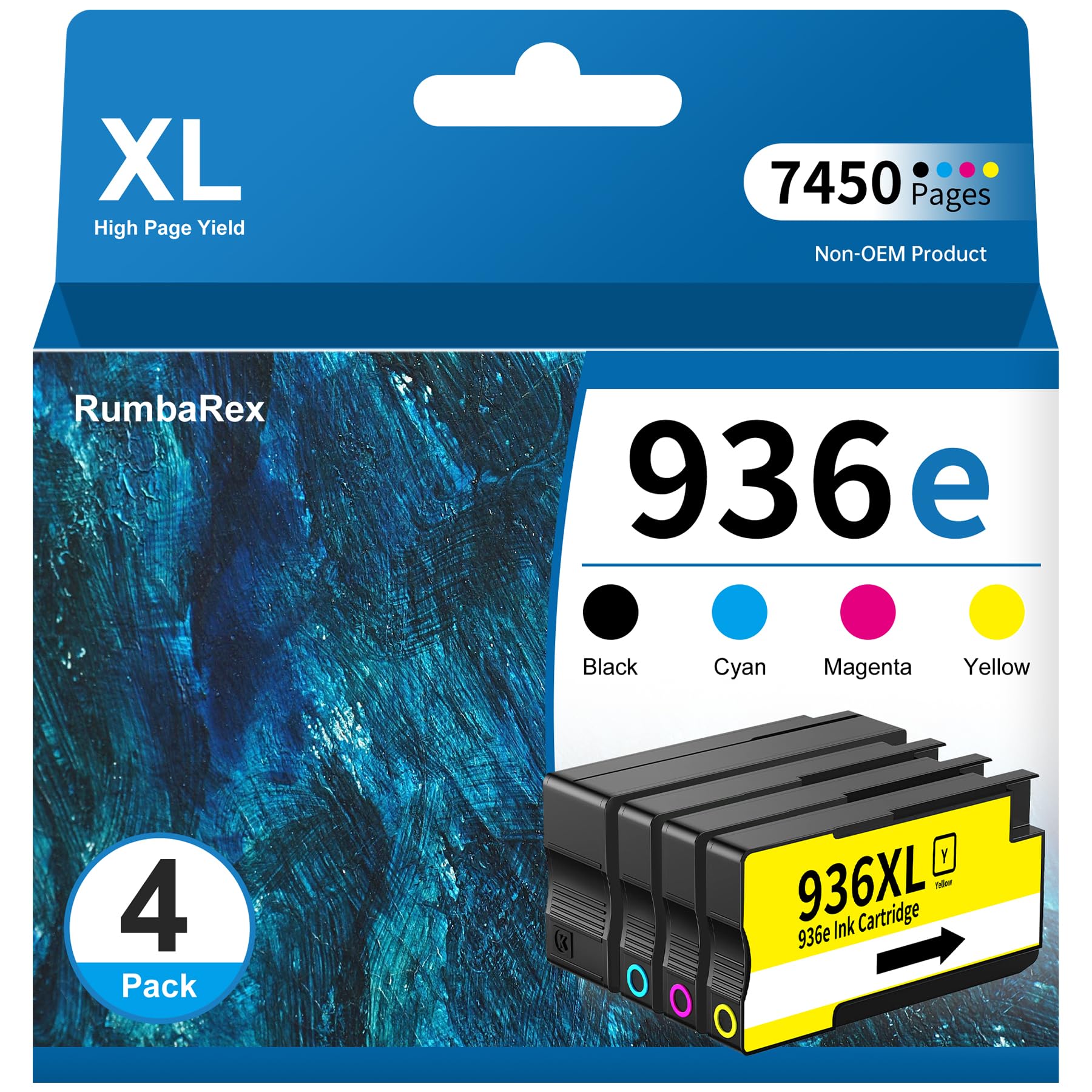 Photo 1 of RumbaRex 936XL Ink Cartridges 4-Pack