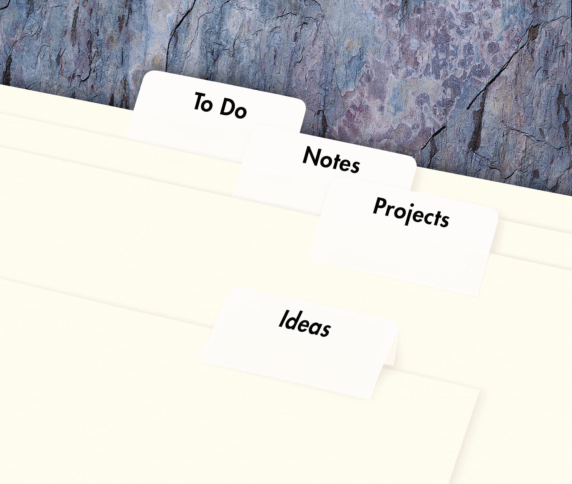 Avery Printable Self-Adhesive Plastic Tabs, 1-3/4", Repositionable Adhesive, White, Pack of 80 (16282) - Image 2