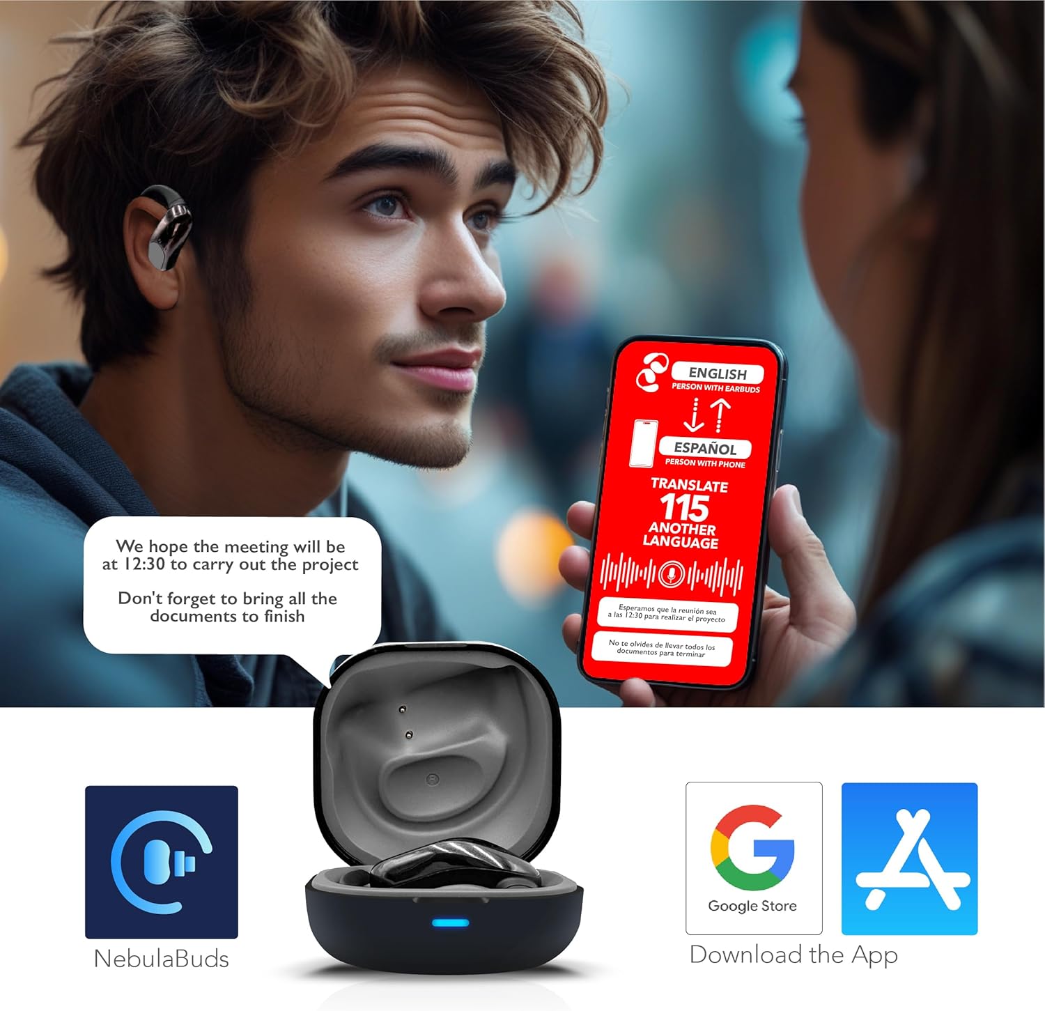 Contents of the RCA Wave-85 Earbuds box