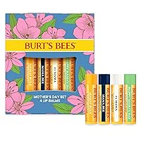 Vista 19 de Burt's Bees Bálsamo labial – Cera de abejas original, menta de pepino, sandía y mandarina dulce, con cera de abeja de origen responsable, sin tinte