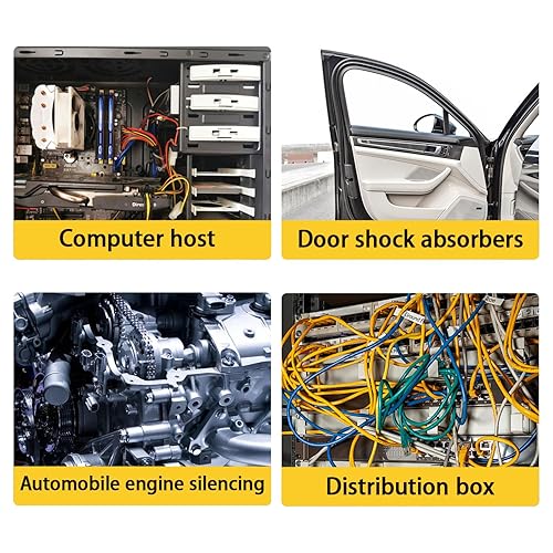Miniatura 5 de Paquete de 12 cintas de arnés de cableado de 34 pulgadas x 50 pies se utiliza comúnmente en automoción, equipos industriales, equipos de cables