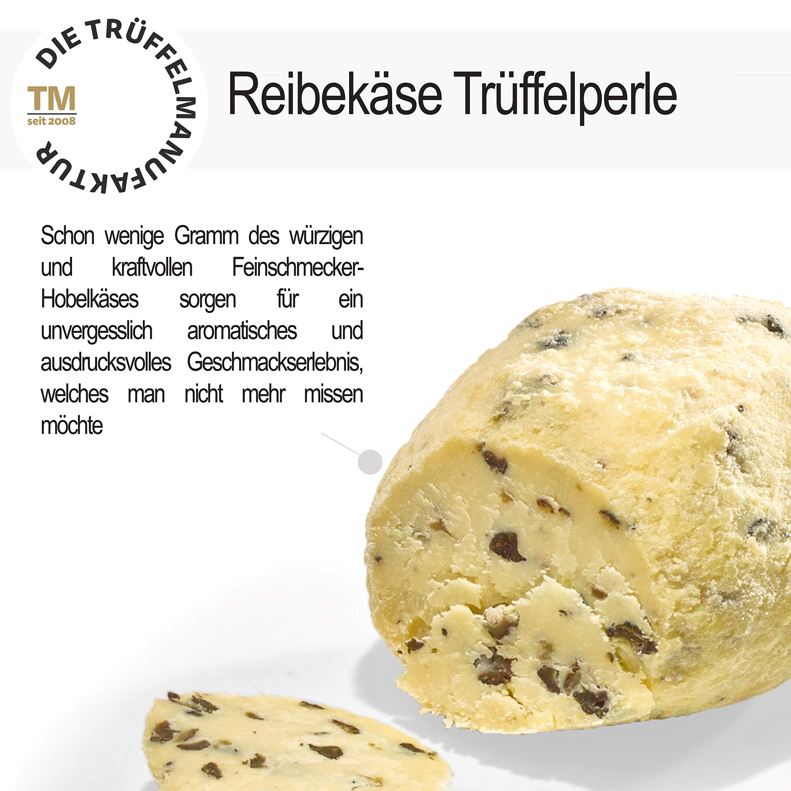 Die Trüffelmanufaktur - “Pasta-Basta” Trüffel 3er Set aus: Trüffelravioli 250g, Trüffelbutter Premium 95g, Trüffelperle 60g - Feinkost Delikatesse mit echten schwarzen Trüffeln - Ideal als Geschenk
