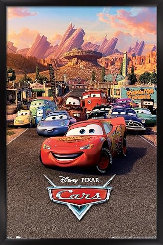 Vista 22 de Trends International Disney Pixar Cars - Póster de pared de una hoja, 14.725 x 22.375 pulgadas, versión premium sin marco