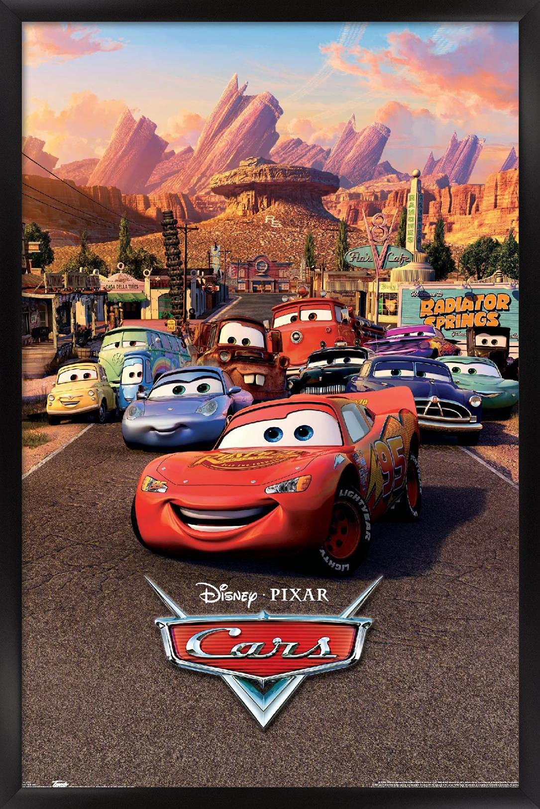 アート・デザイン・音楽 Poster Art of Cars Get Revved Up for an Exclusive First Look at the Poster Art