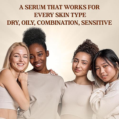 Miniatura 7 de Suero de Bakuchiol para la cara, alternativa al retinol para pieles sensibles, contiene aloe, centella, espirulina, suero de retinol de bakuchiol,