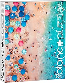 Buffalo Games - blanc - Day at The Beach, Mexico - 500 Piece Jigsaw Puzzle , White