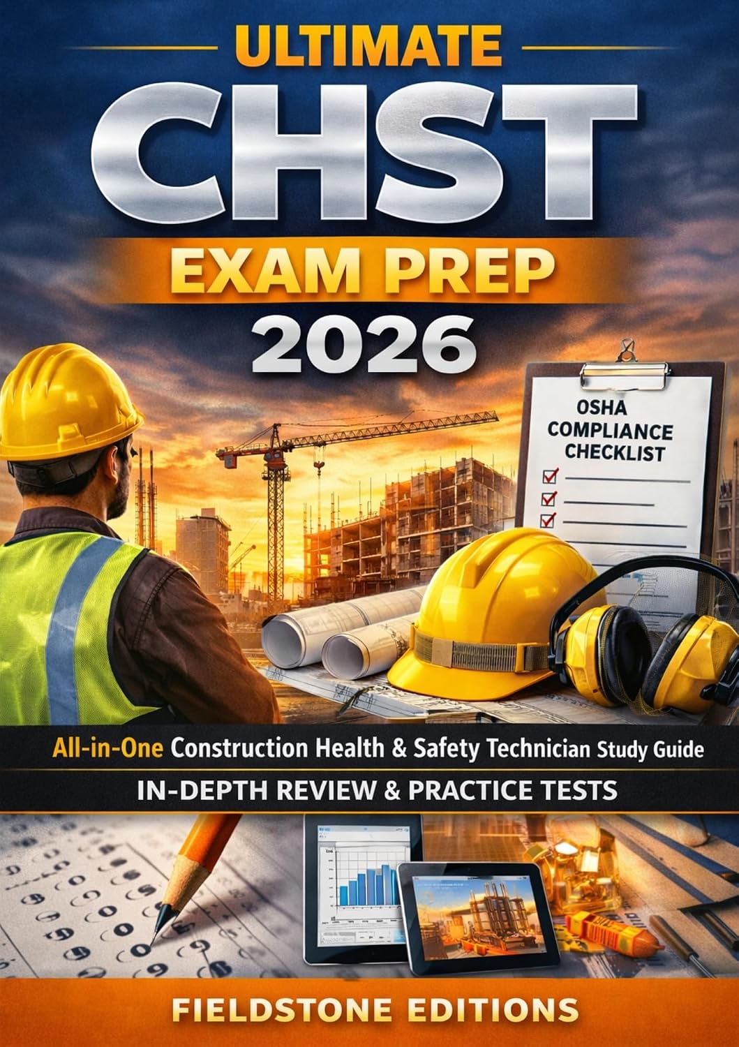 Ultimate CHST Exam Prep 2026: All-in-One Construction Health &amp; Safety Technician Study Guide ...