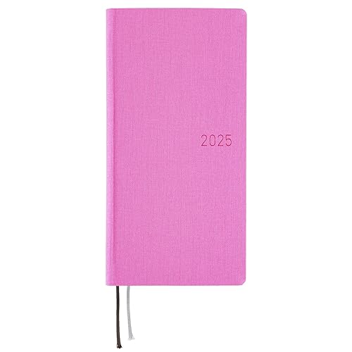 Hobonichi Techo 2025 Weeks MEGA [English/Tall and Slim Size/January Start/Planner] Colors: Sweet Purple - Purple