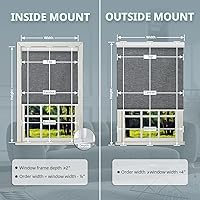 Vista 7 de Persianas motorizadas automáticas mejoradas a inteligentes, sin taladro, con cenefa integrada personalizada, persianas eléctricas opacas