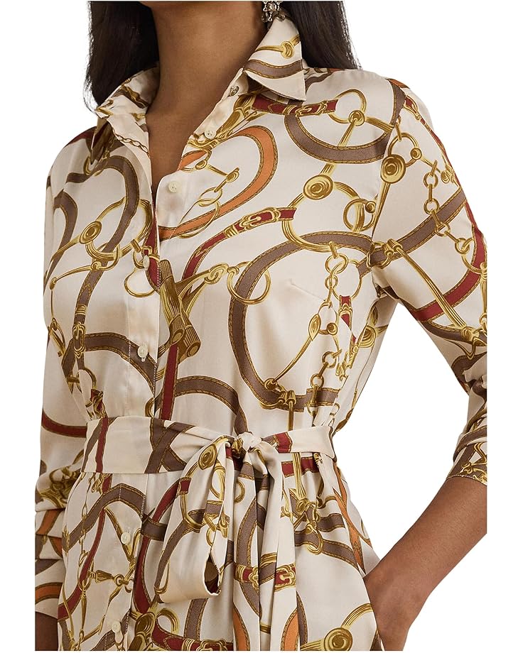 Lauren Ralph Lauren Belting-Print Twill Shirtdress - #3 of 4