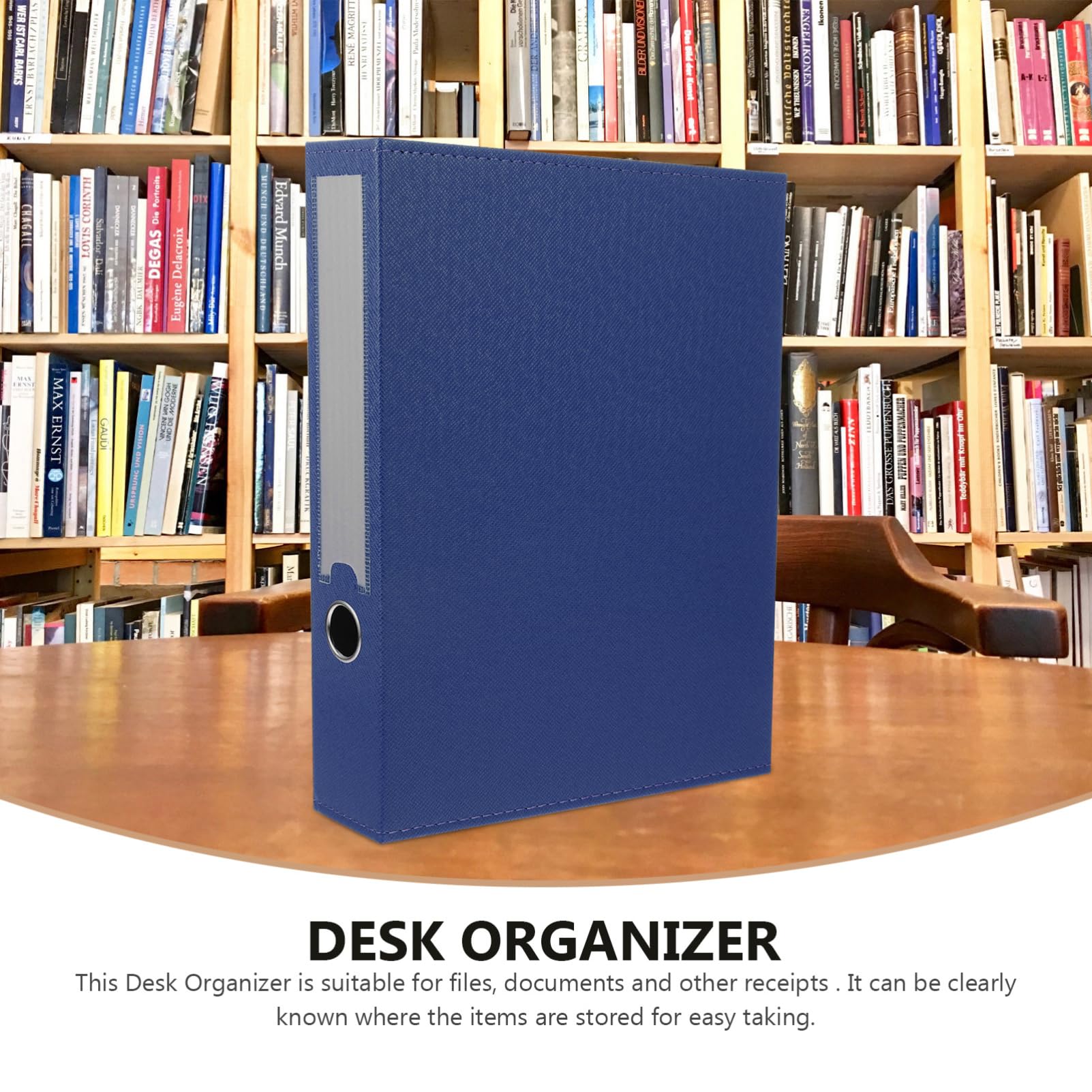 Organizzatore Scrivania Pu Documenti Per Storage Multifunzionale Per Faldoni Impilabile e