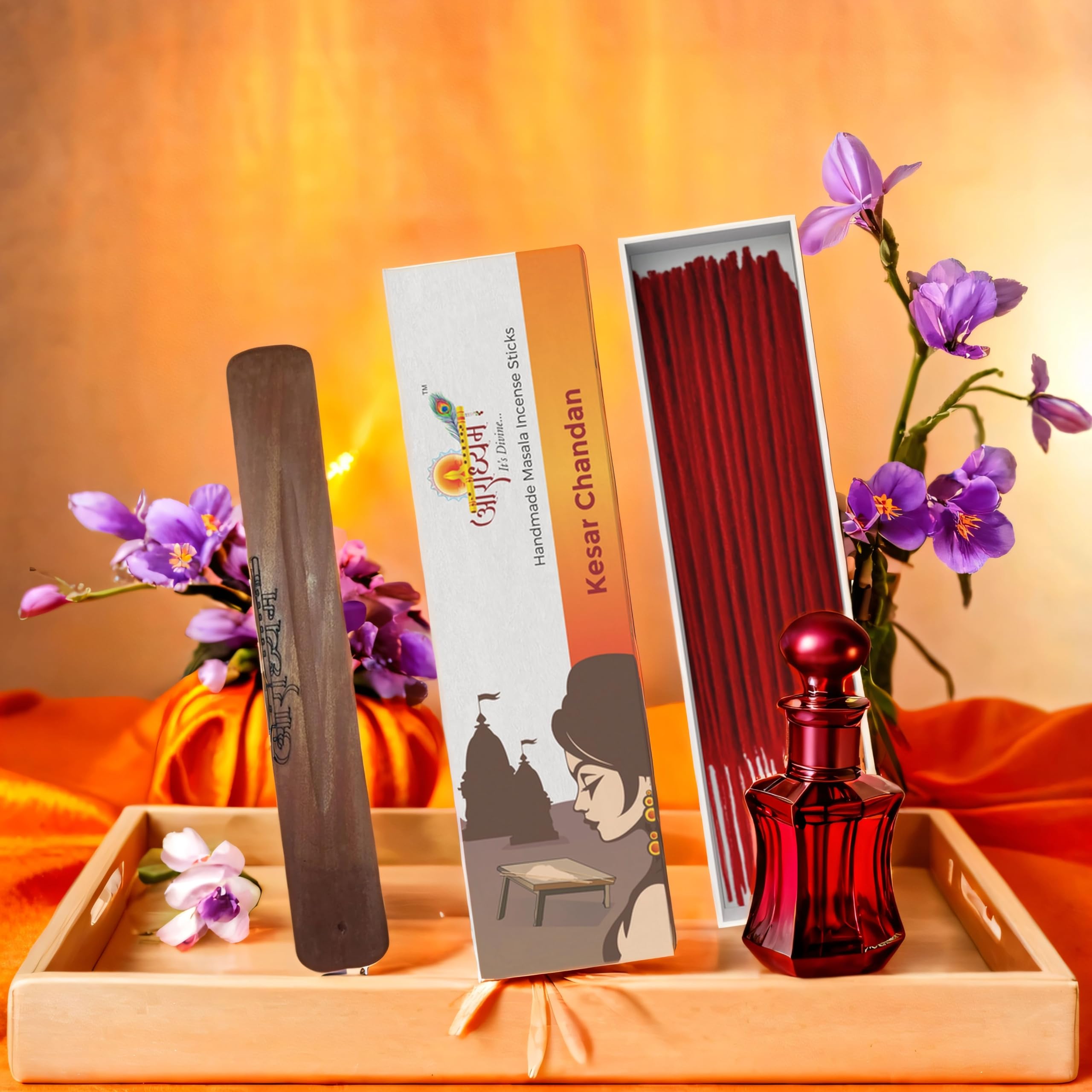 Aradhyam Hawan Masala Incense - Handmade & Charcoal Free -13