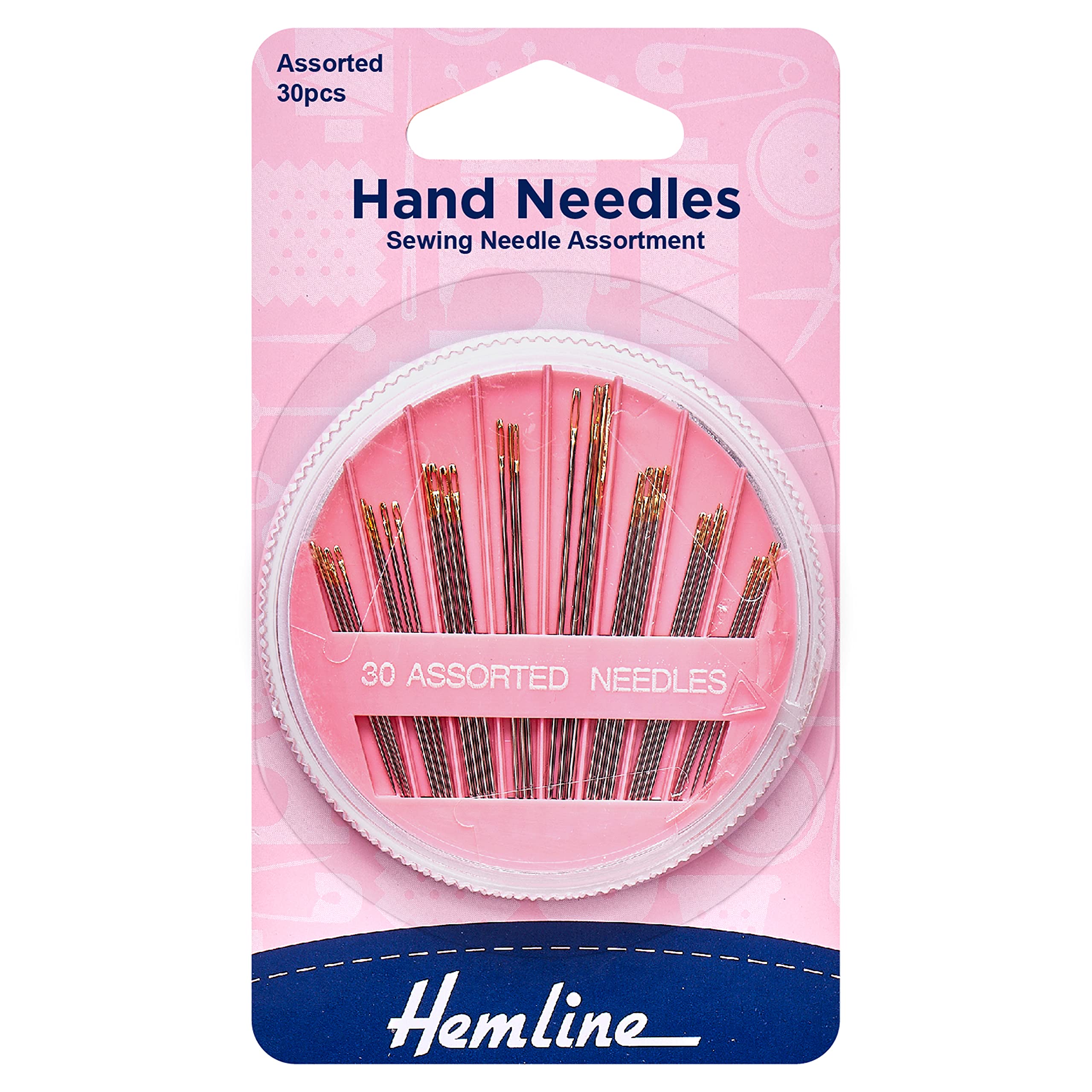 Hemline Compact Sewing Needles Assorted