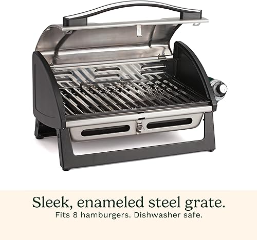 Miniatura 3 de Cuisinart CGG-059 Parrilla portátil a gas, 8.000 BTU.