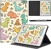 Vista 9 de Funda para Samsung Galaxy Tab S10 Lite / S10 FE / S9 FE 10.9 pulgadas, delgada de piel sintética con soporte de múltiples ángulos y función